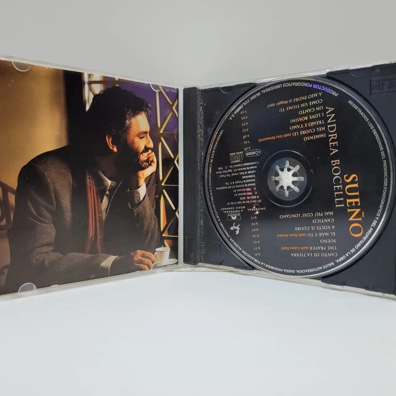 Andrea Bocelli – Sueño (CD) - Imagen 2