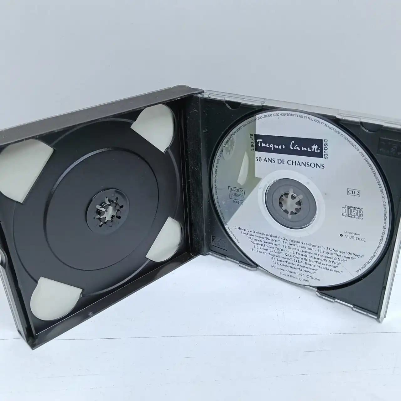 Jacques Canetti – 50 Ans De Chansons (2CD) - Imagen 4