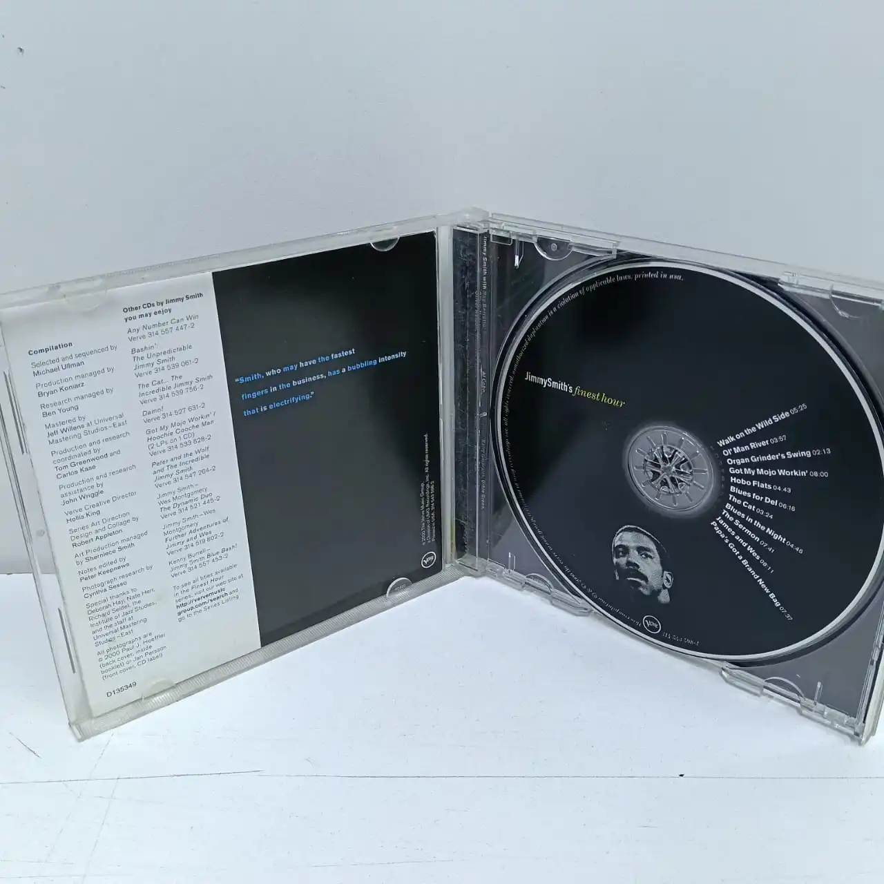 Jimmy Smith – Jimmy Smith’s Finest Hour (CD) - Imagen 3