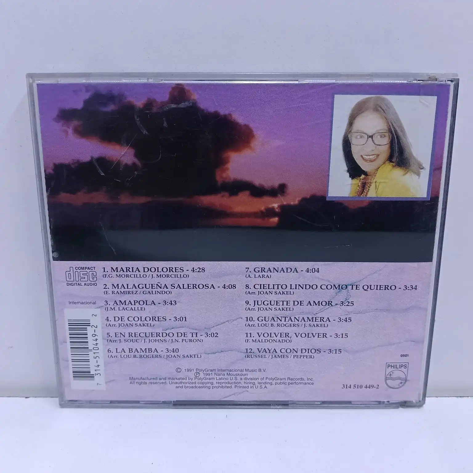 Nana Mouskouri – Nuestras Canciones (CD) - Imagen 3