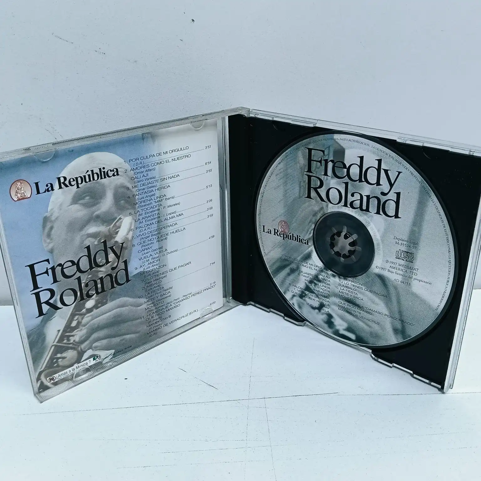 Freddy Roland – Lo mejor (CD) - Imagen 2