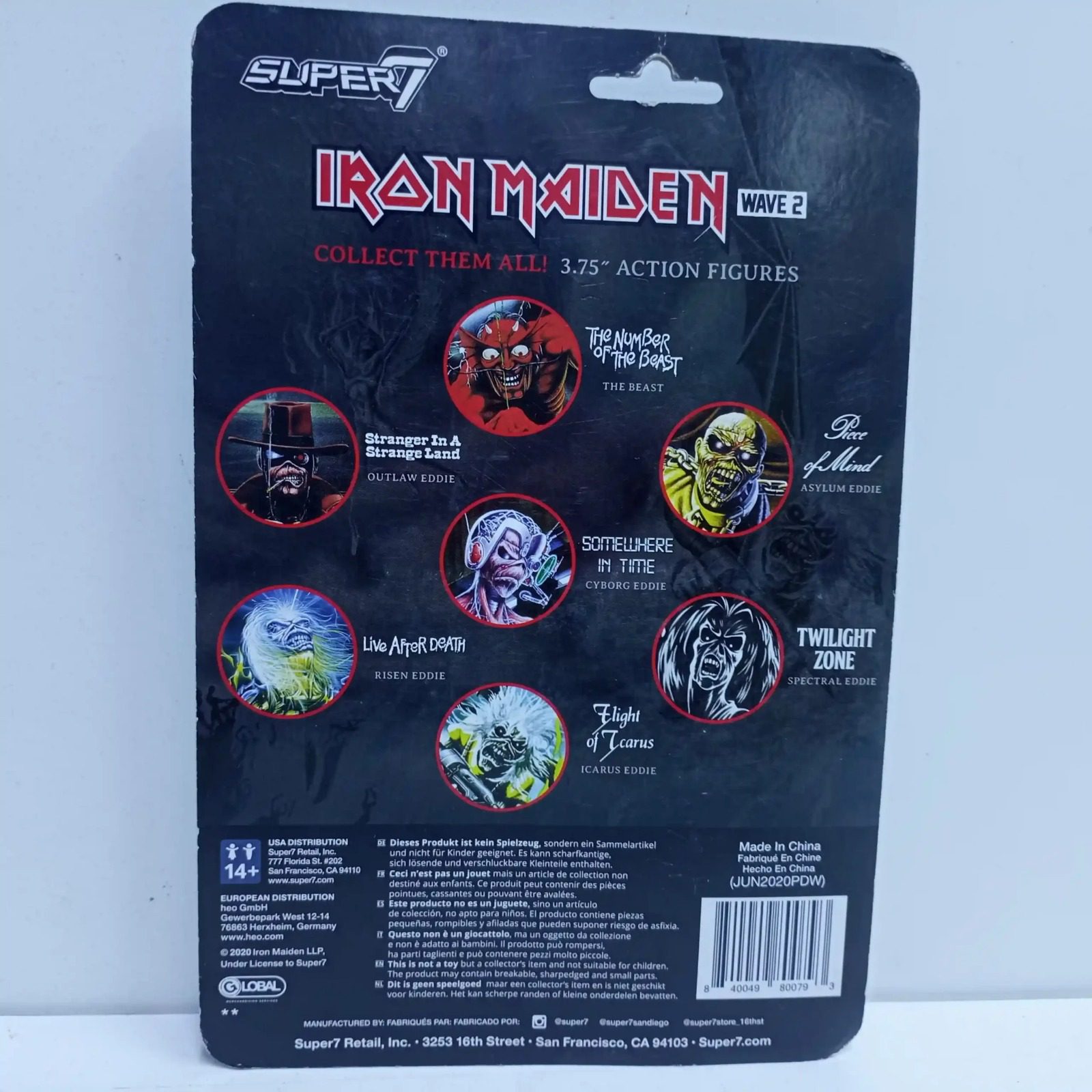 Iron Maiden – The Beast (Figura de Accion) - Imagen 2