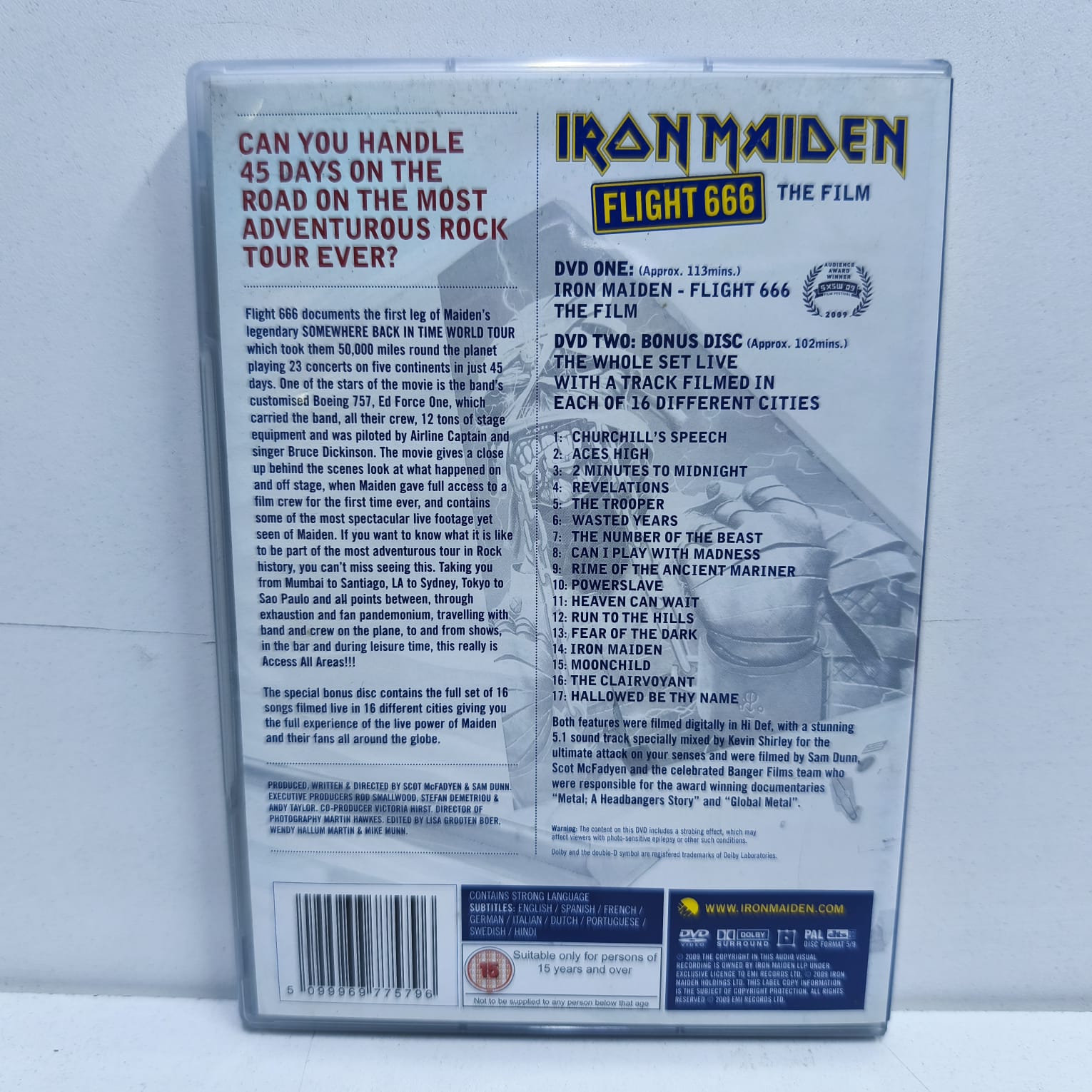Iron Maiden – Flight 666 (2 DVD) - Imagen 2