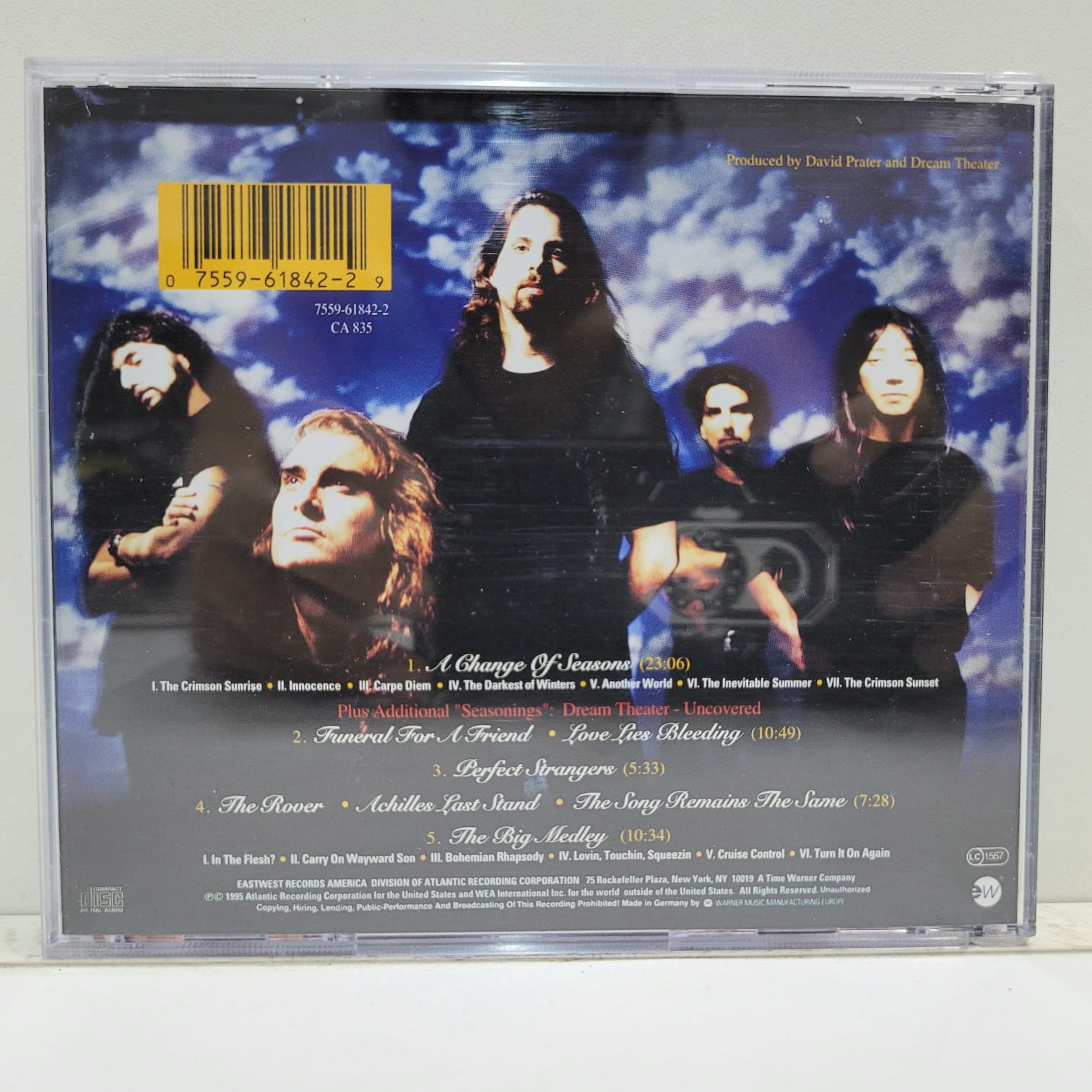 Dream Theater – A Change Of Seasons (CD) - Imagen 2