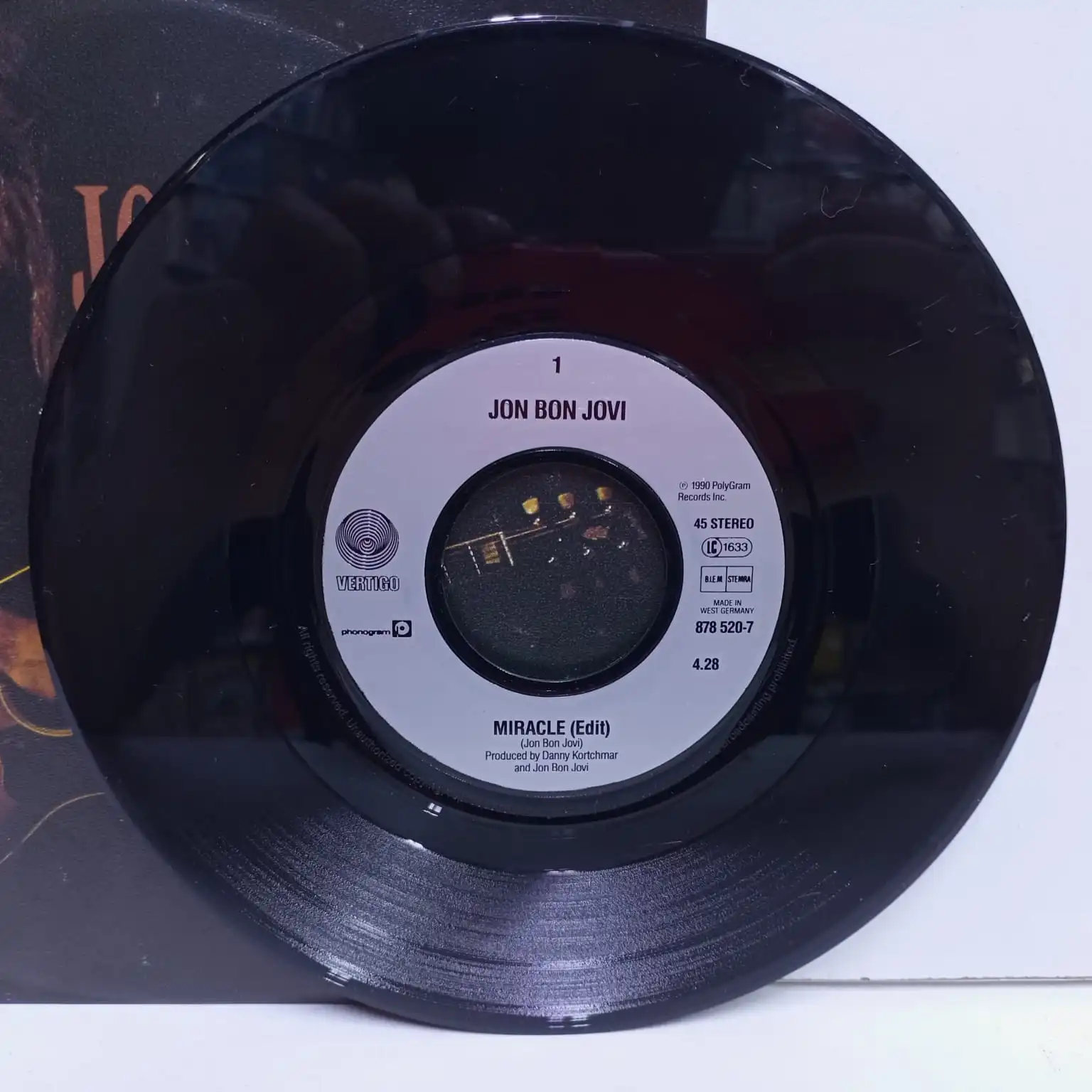 Jon Bon Jovi – Miracle (LP 45) - Imagen 4