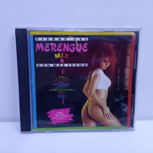 Fiebre del merengue – Mix 6 – Con mas techno (CD)