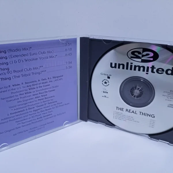 2 Unlimited – The Real Thing (CD) - Imagen 3