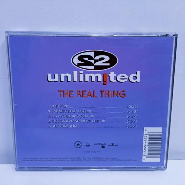 2 Unlimited – The Real Thing (CD) - Imagen 2