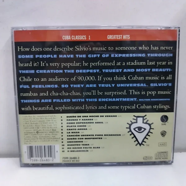 Silvio Rodríguez – Canciones Urgentes – Los Grandes Exitos (CD) - Imagen 2