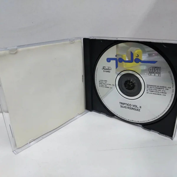 Silvio Rodríguez – Tríptico (Volúmen Dos) (CD) - Imagen 3