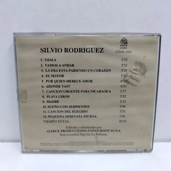 Silvio Rodriguez – Lo Mejor de Silvio Rodriguez (CD) - Imagen 2