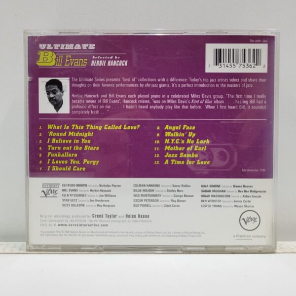 Bill Evans – Ultimate (CD) - Imagen 2