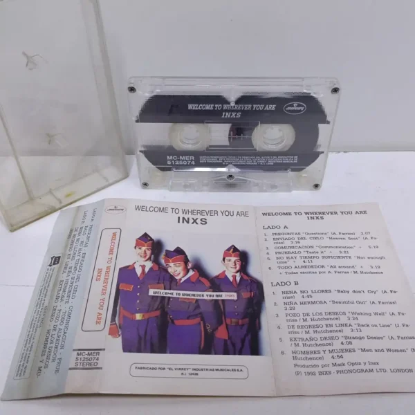 INXS – Welcome To Wherever You Are (CASSETTE) - Imagen 2