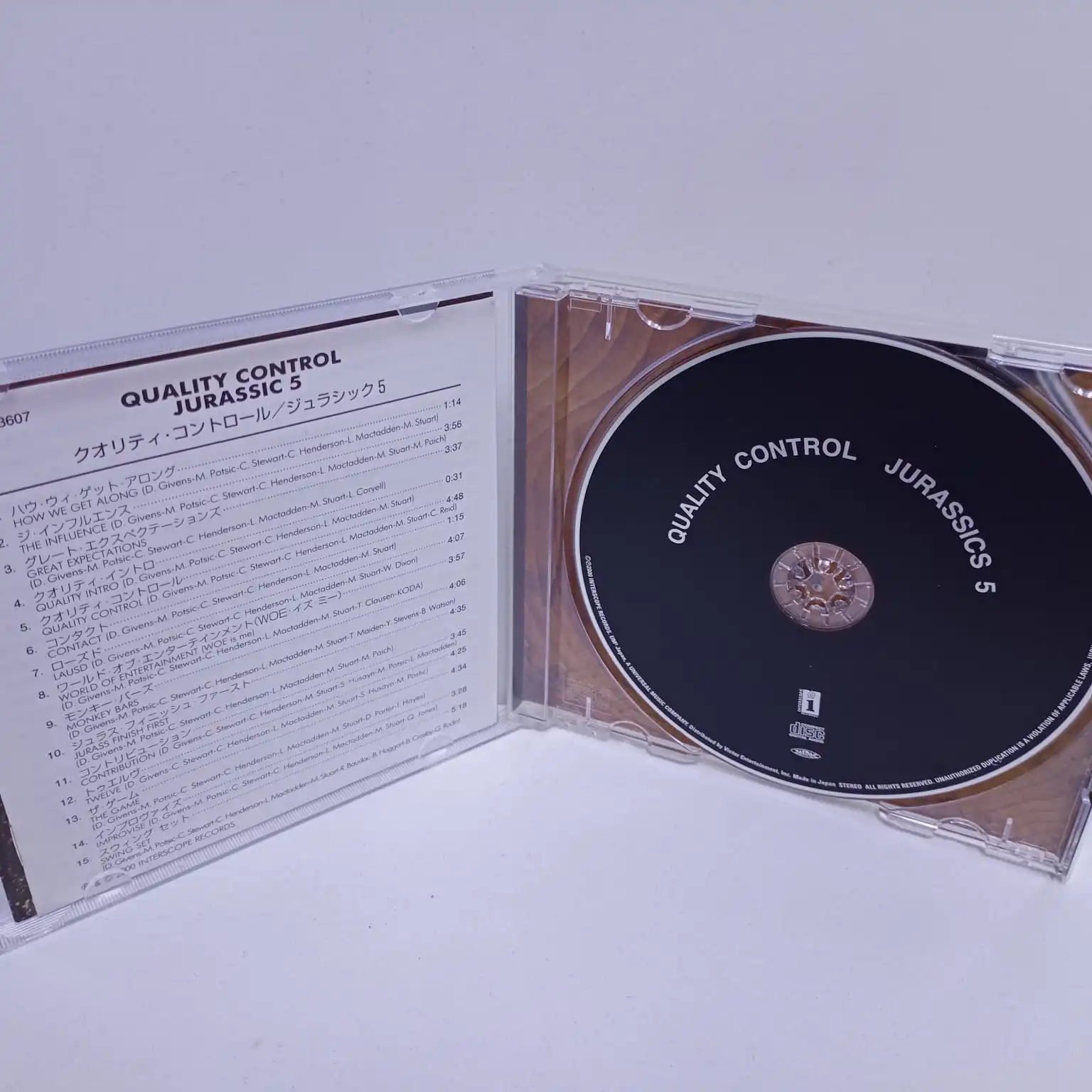 Jurassic 5 – Quality Control (CD JAPAN) - Imagen 2