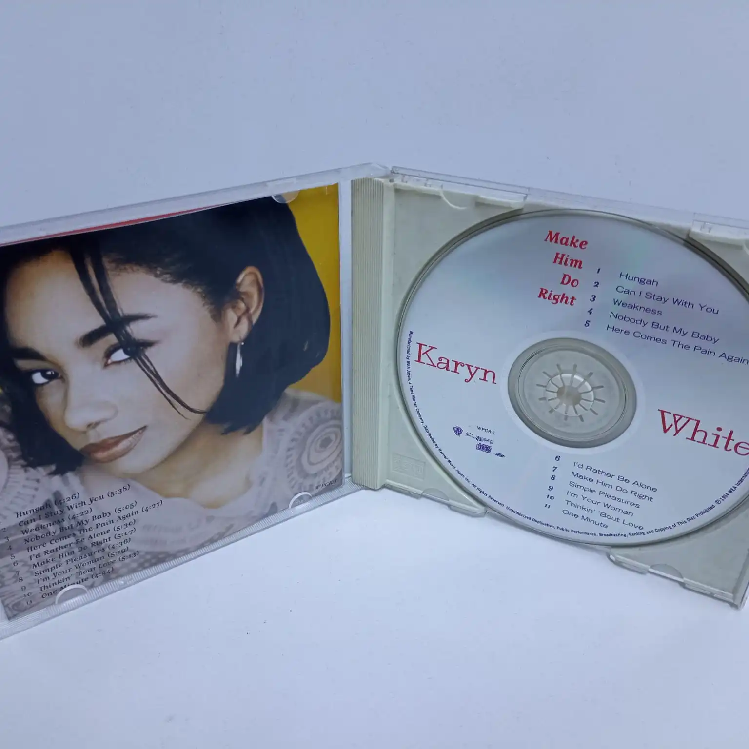 Karyn White – Make Him Do Right (CD JAPAN) - Imagen 3