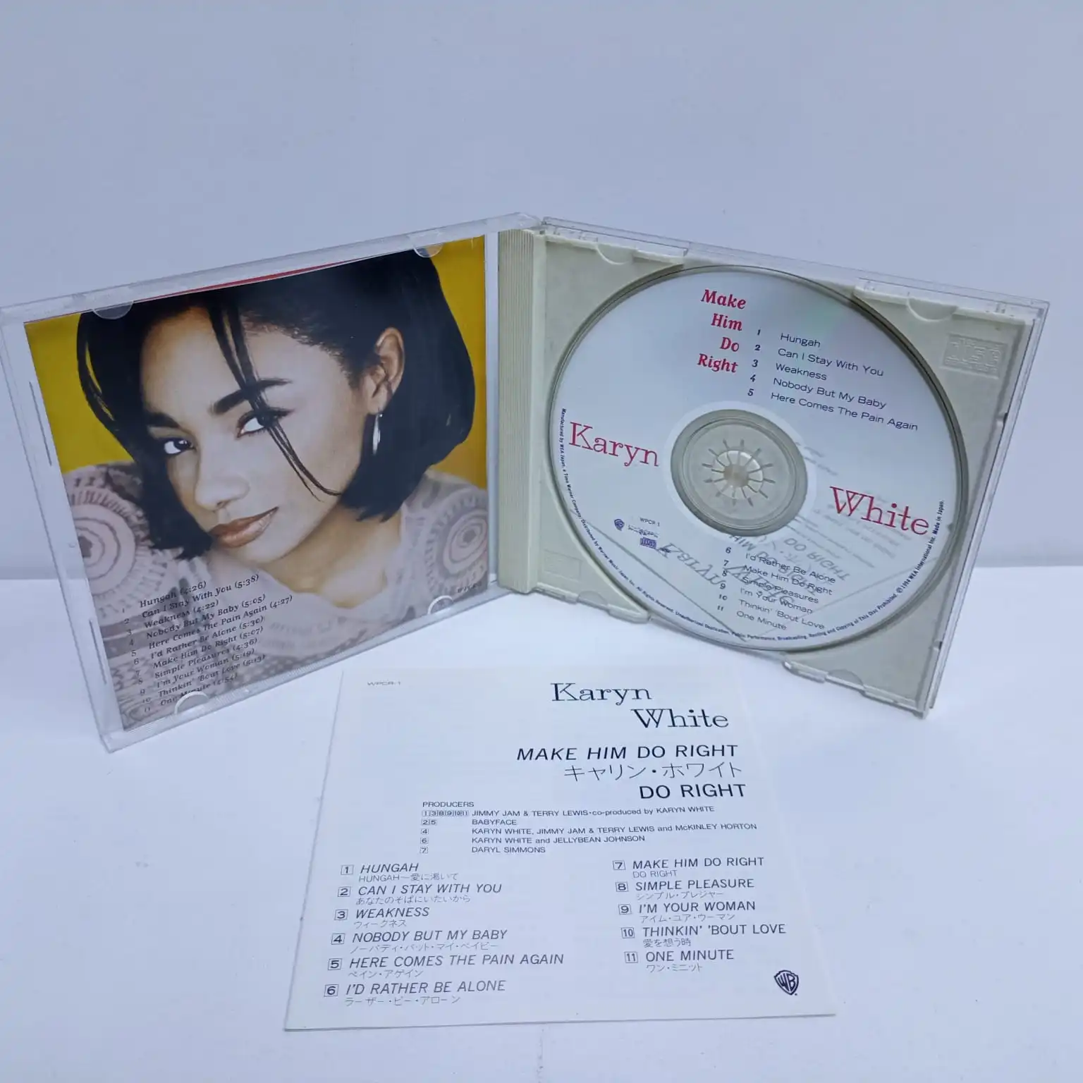 Karyn White – Make Him Do Right (CD JAPAN) - Imagen 2