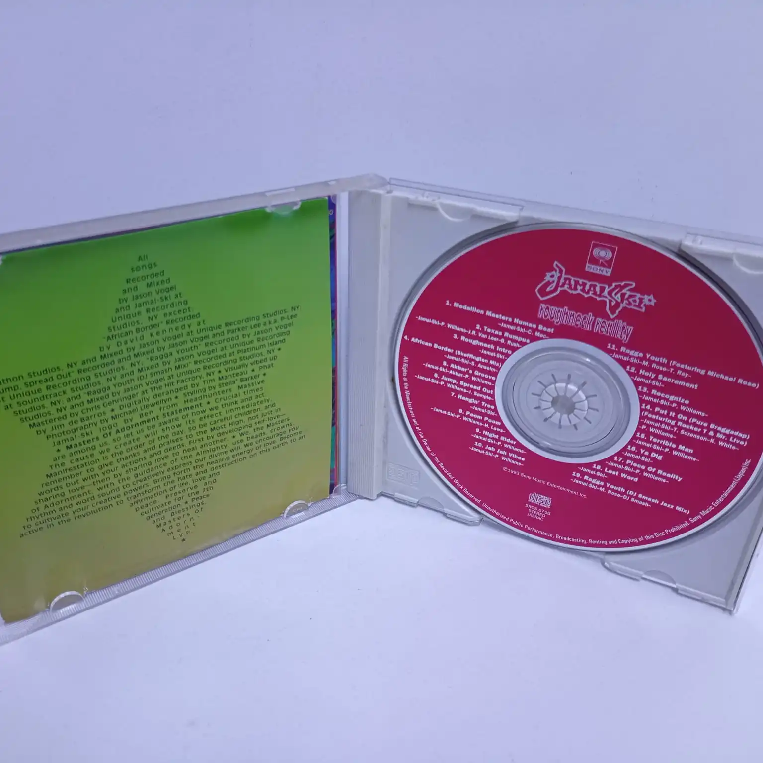 Jamal-Ski – Roughneck Reality (CD JAPAN) - Imagen 2