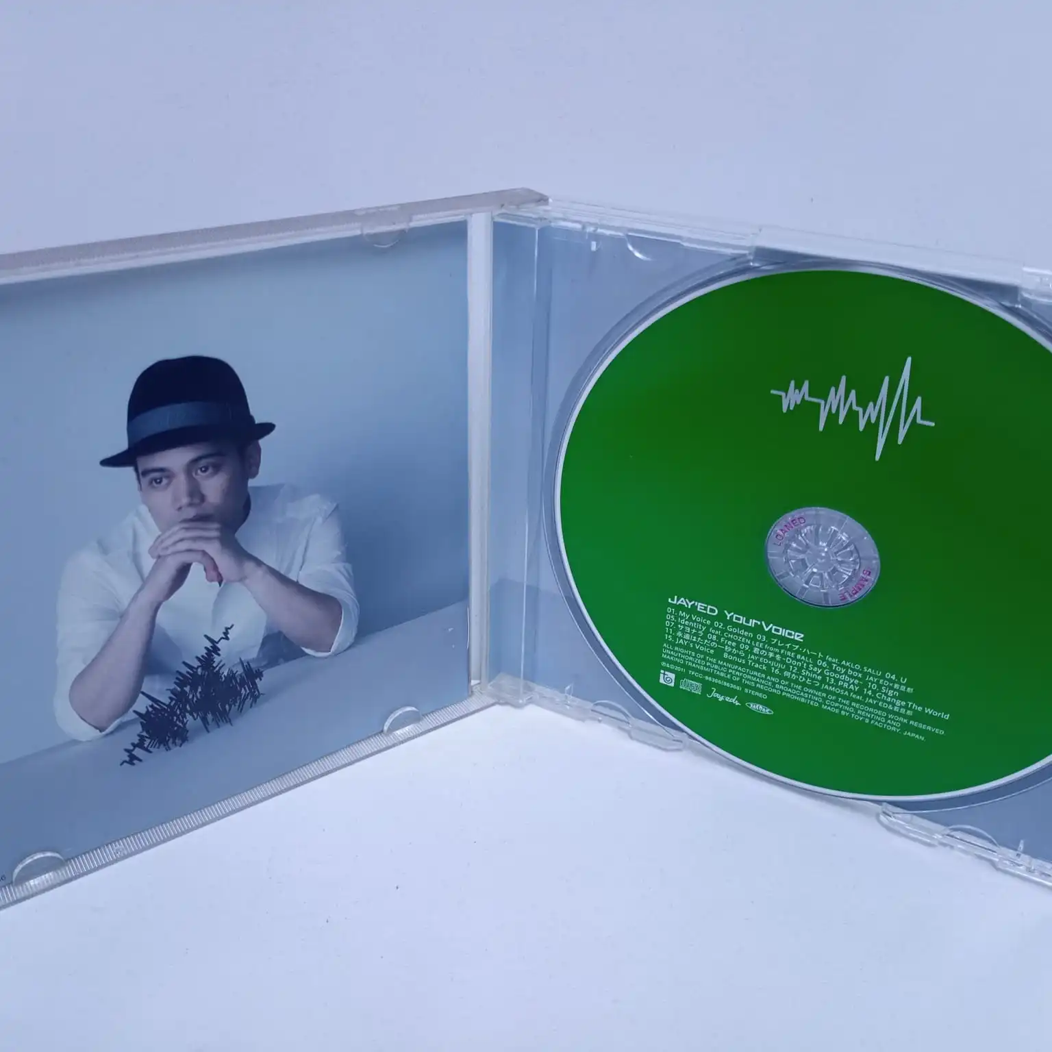 Jay»ed – Your Voice (CD JAPAN) - Imagen 4