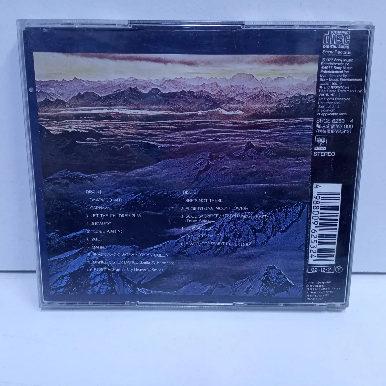 Santana – Moonflower (2 CD JAPAN) - Imagen 2