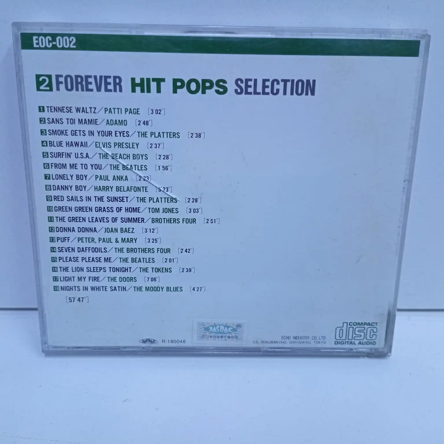 Varios Artistas – Forever Hit Pops Selection Vol.2 (CD JAPAN) - Imagen 2