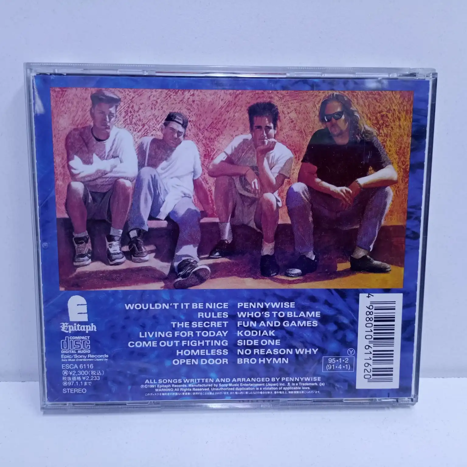 Pennywise – Pennywise (CD JAPAN) - Imagen 3