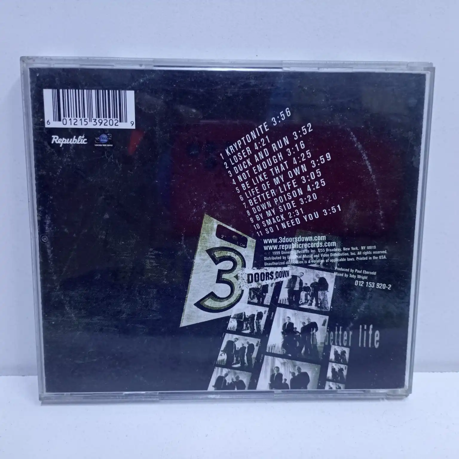 3 Doors Down – The Better Life (CD) - Imagen 2