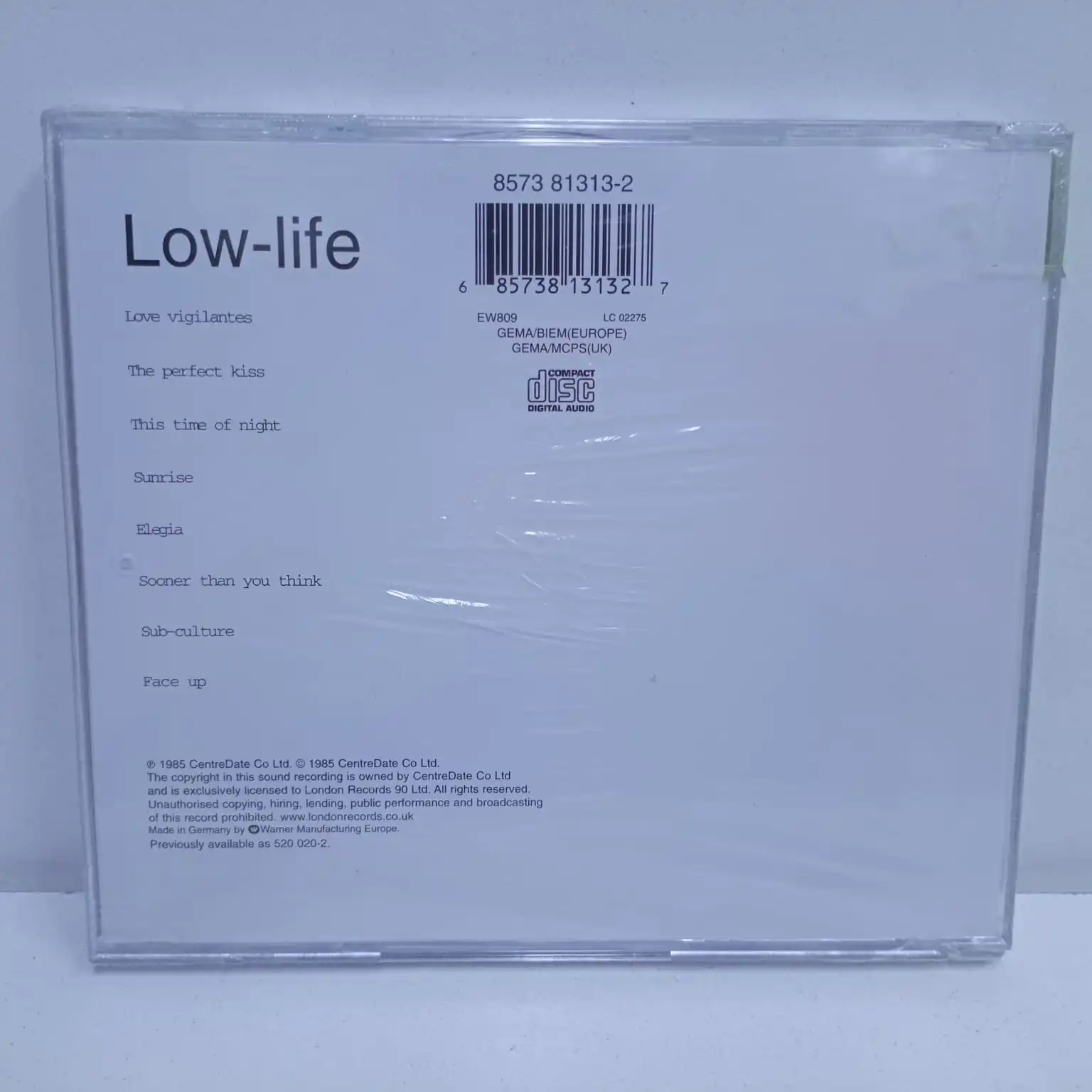 New Order – Low life (CD SELLADO) - Imagen 2