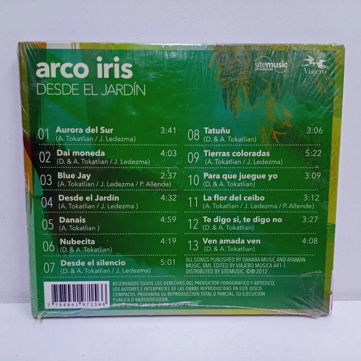 Arco Iris – Desde El Jardín (CD SELLADO) - Imagen 2