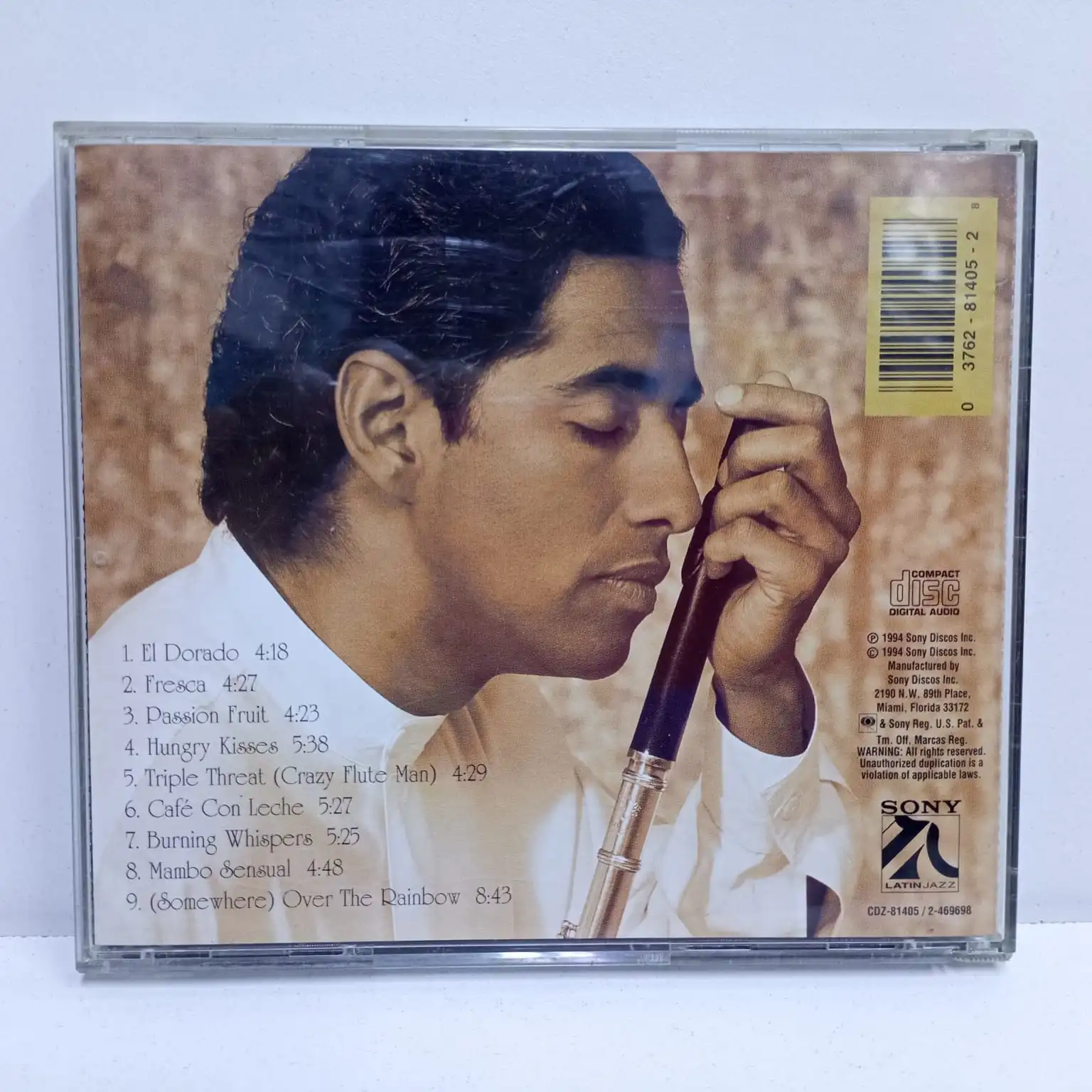 Nestor Torres – Burning Whispers (CD) - Imagen 2