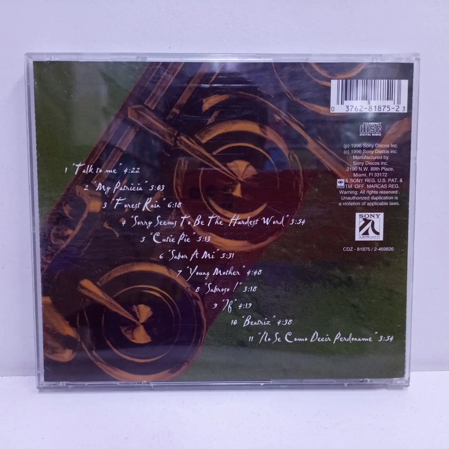 Nestor Torres – Talk To Me… (CD) - Imagen 2
