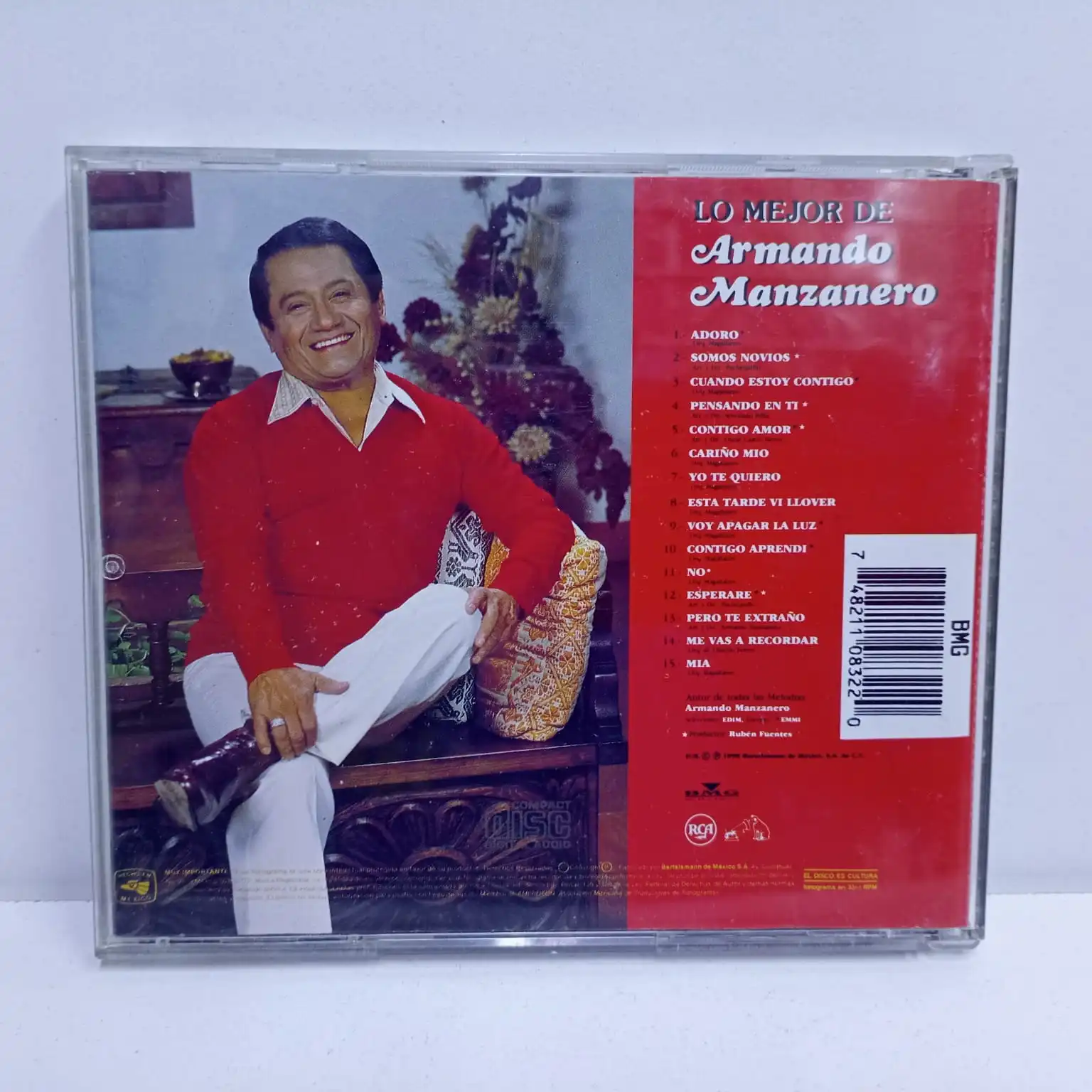 Armando Manzanero – Lo Mejor De Armando Manzanero (CD) - Imagen 2