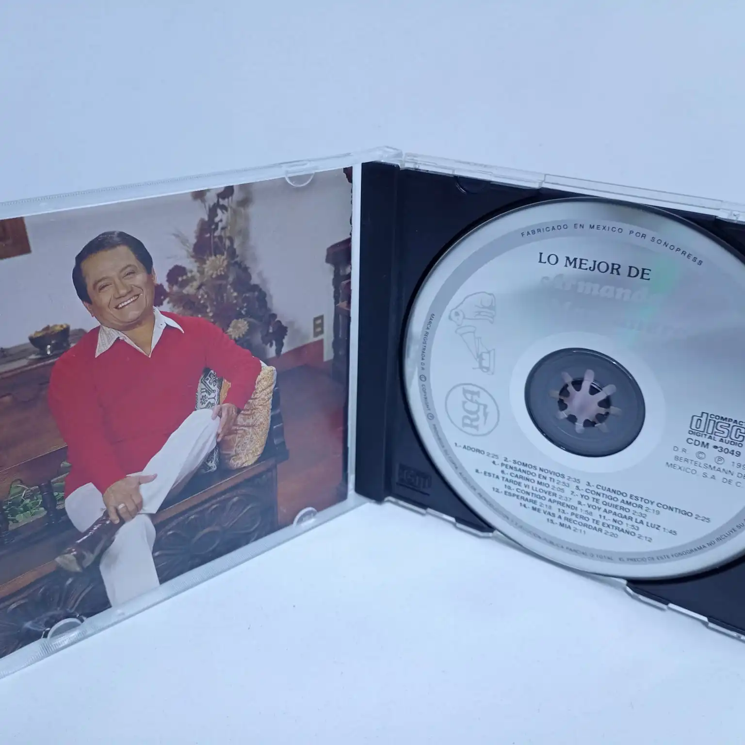 Armando Manzanero – Lo Mejor De Armando Manzanero (CD) - Imagen 3