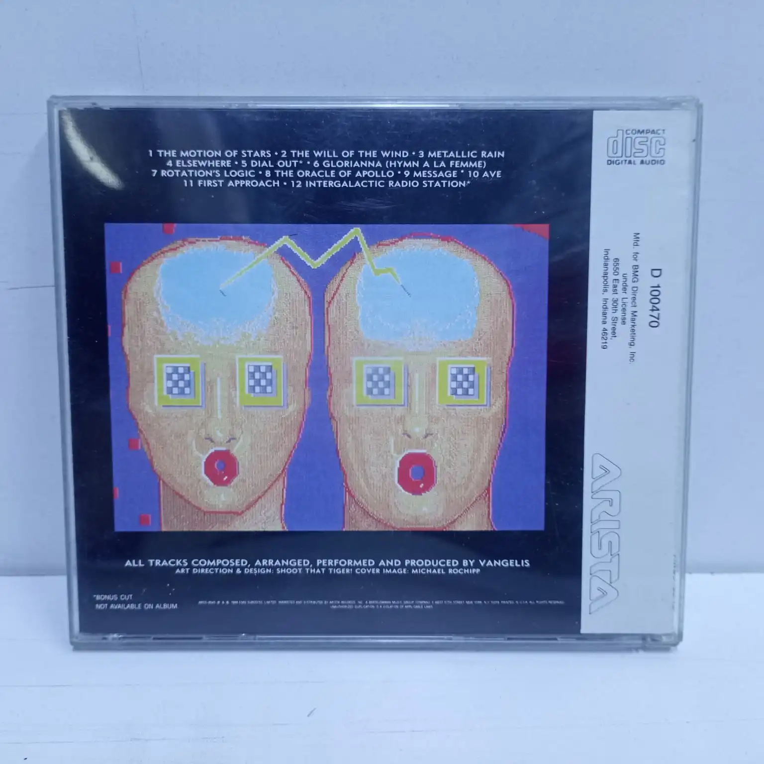 Vangelis – Direct (CD SELLADO) - Imagen 2