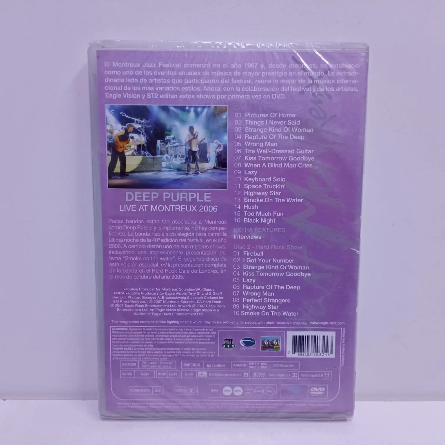 Deep Purple – Live At Montreux 2006 (DVD SELLADO) - Imagen 2