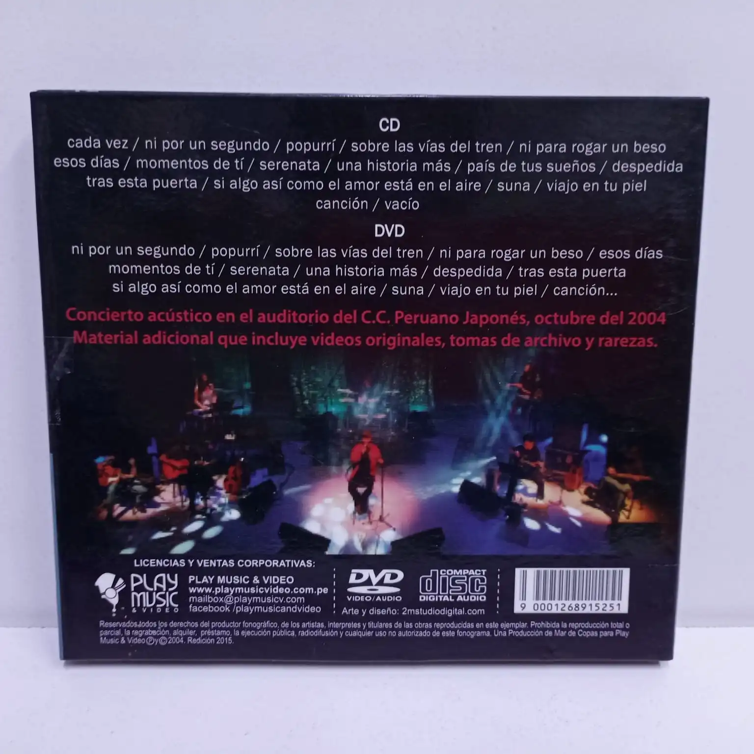 Mar De Copas – De Tierra (CD+DVD) - Imagen 3