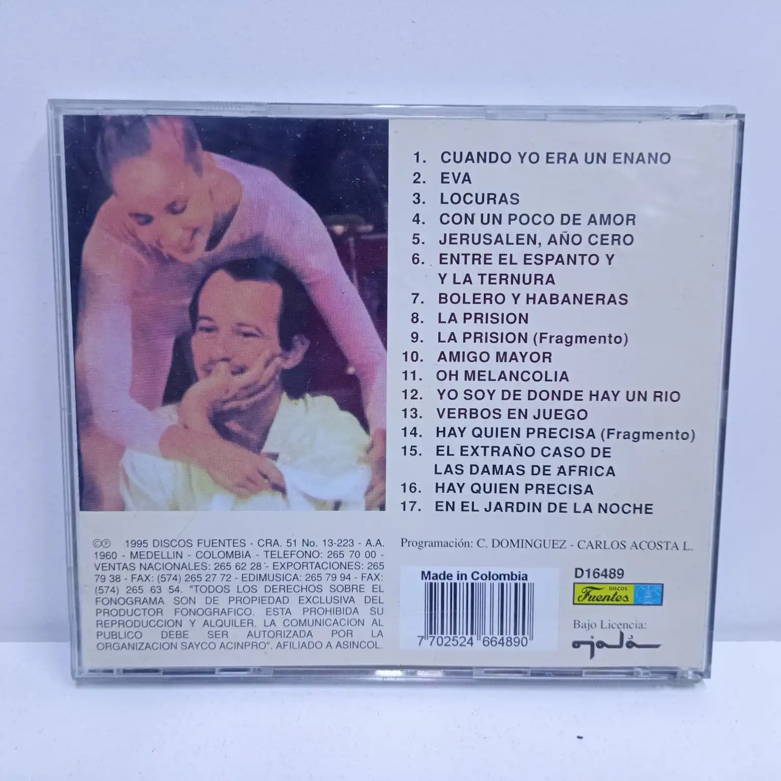 Silvio Rodríguez – Oh! Melancolía (CD) - Imagen 3