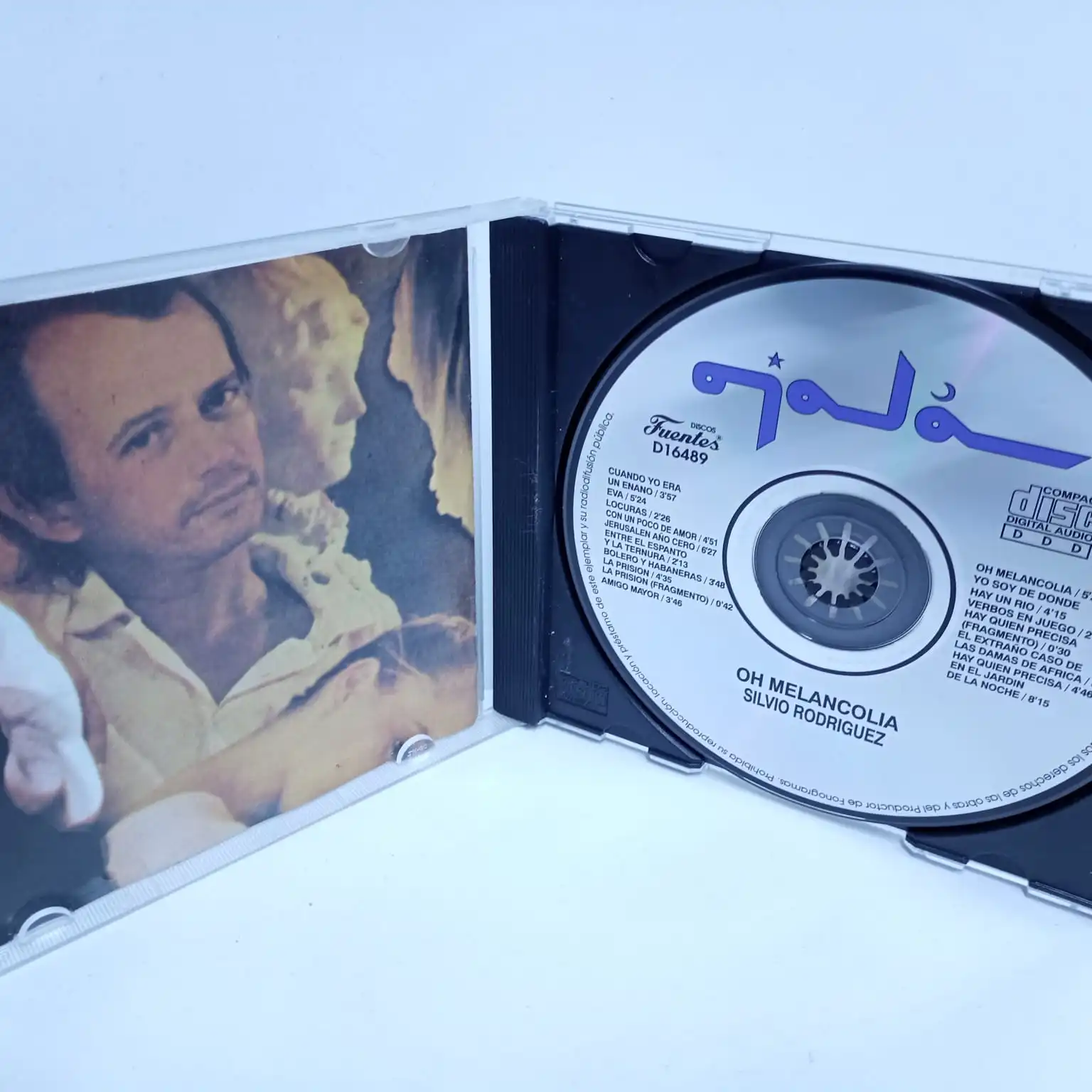 Silvio Rodríguez – Oh! Melancolía (CD) - Imagen 2