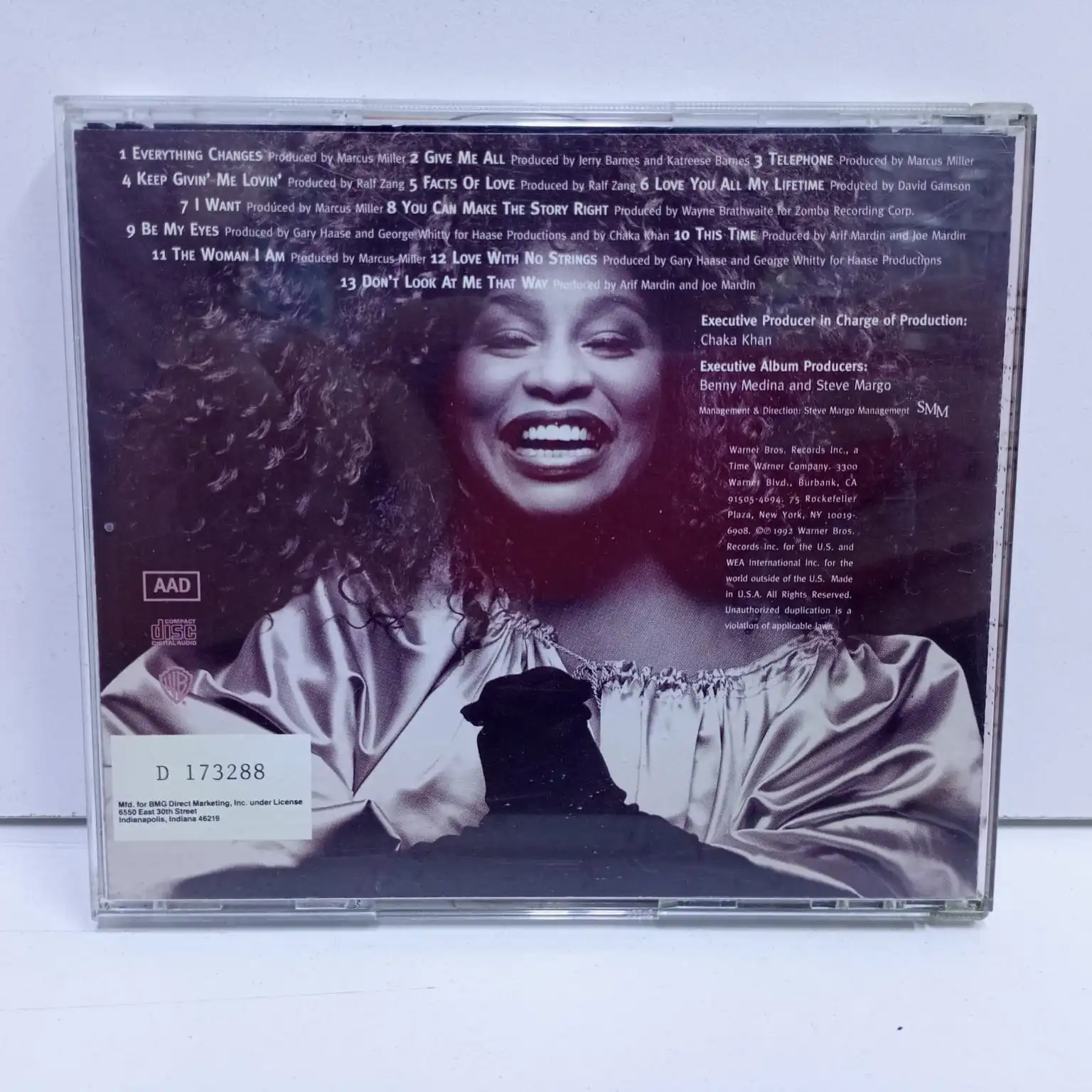Chaka Khan – The Woman I Am (CD) - Imagen 2