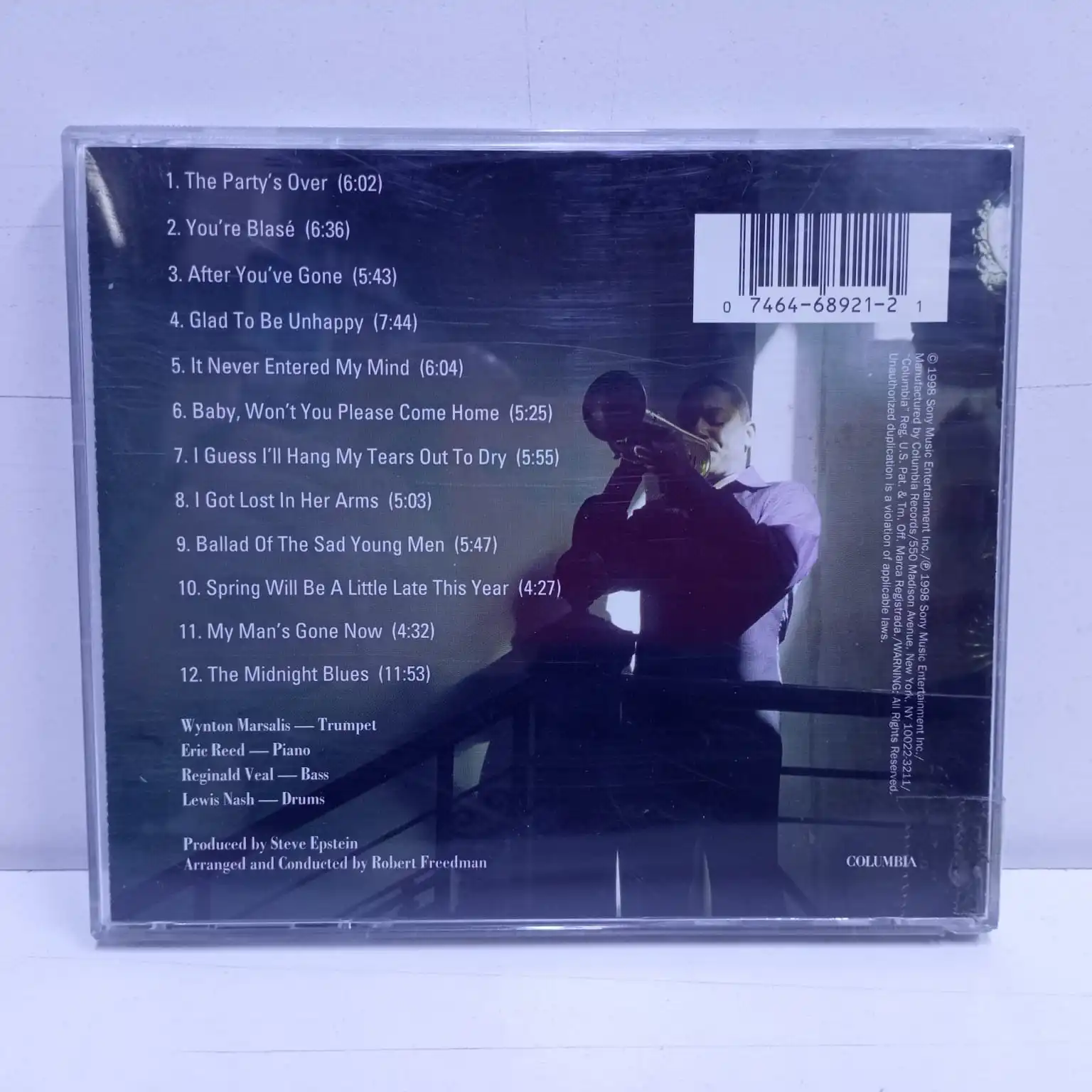 Wynton Marsalis – The Midnight Blues (Standard Time Vol. 5) (CD) - Imagen 2
