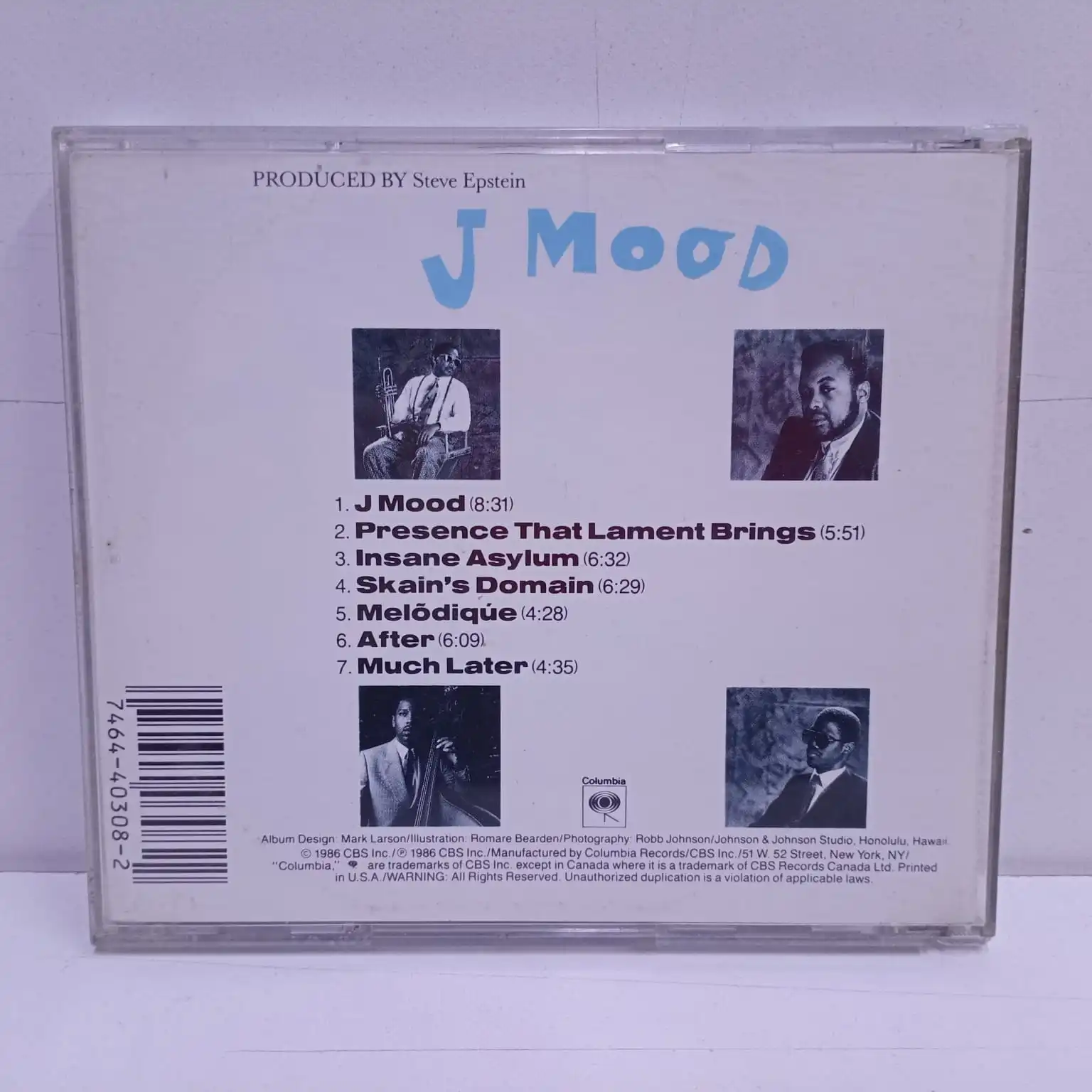 Wynton Marsalis – J Mood (CD) - Imagen 2