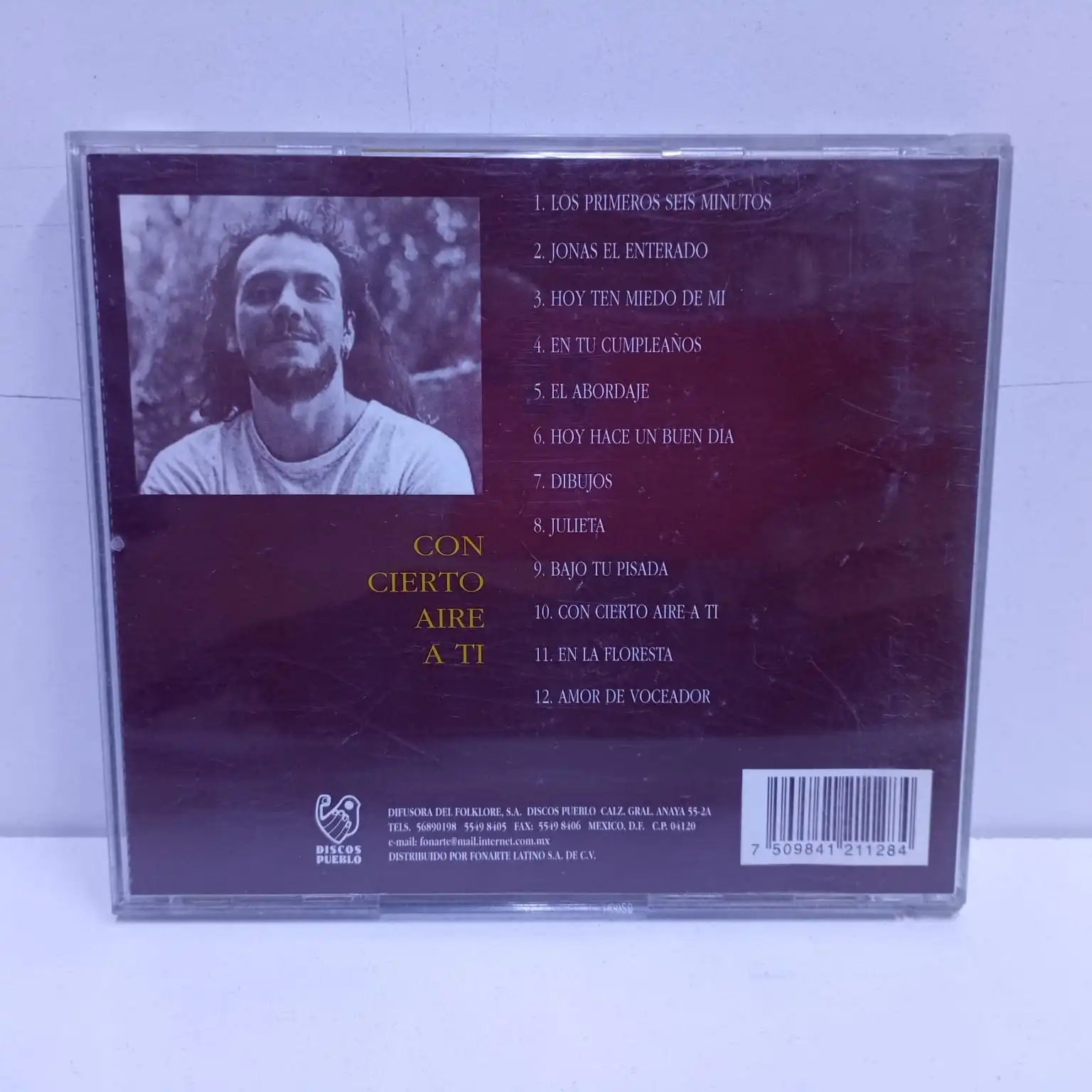 Fernando Delgadillo – Con Cierto aire a ti (CD) - Imagen 2