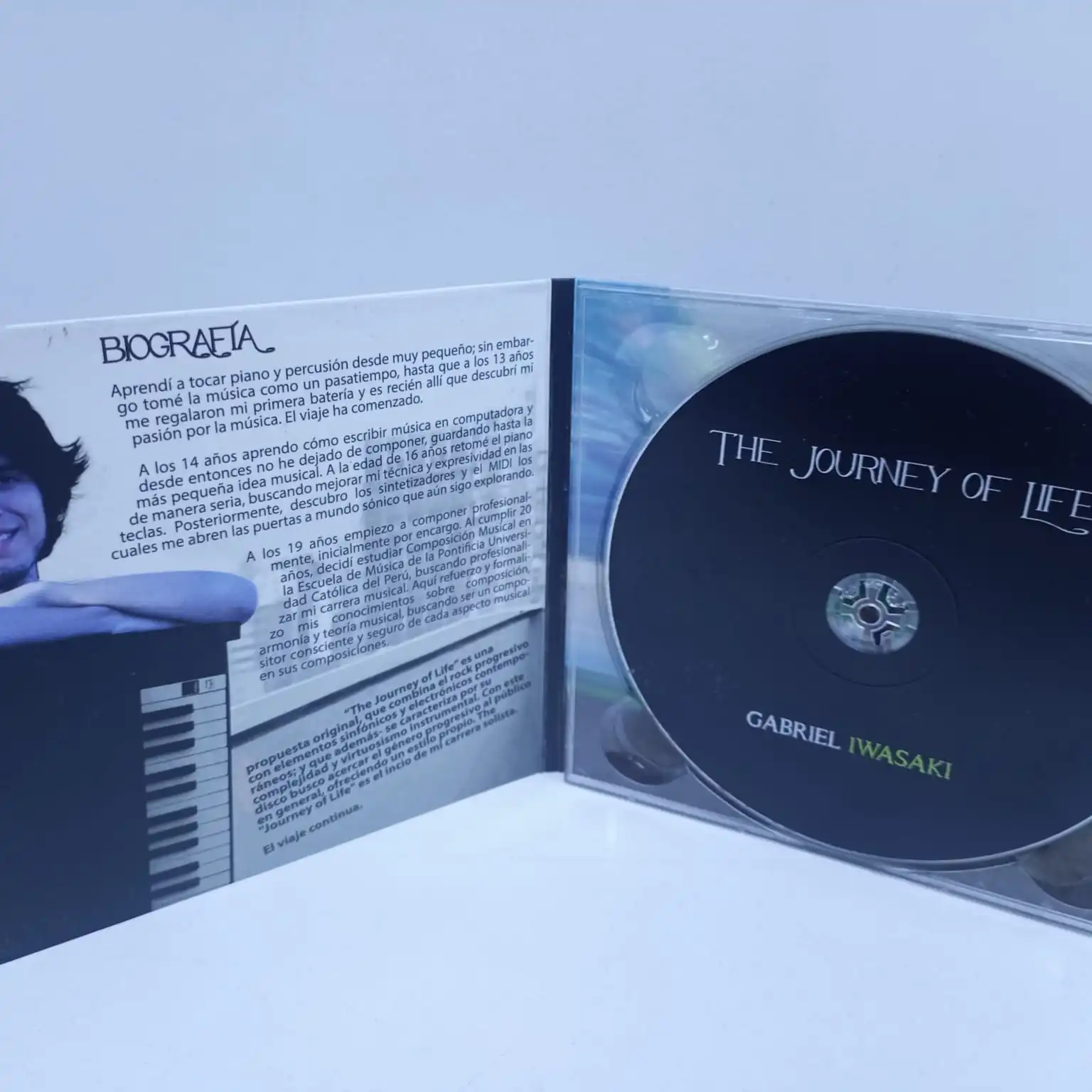 Gabriel Iwasaki – The Journey Of Life (CD) - Imagen 3