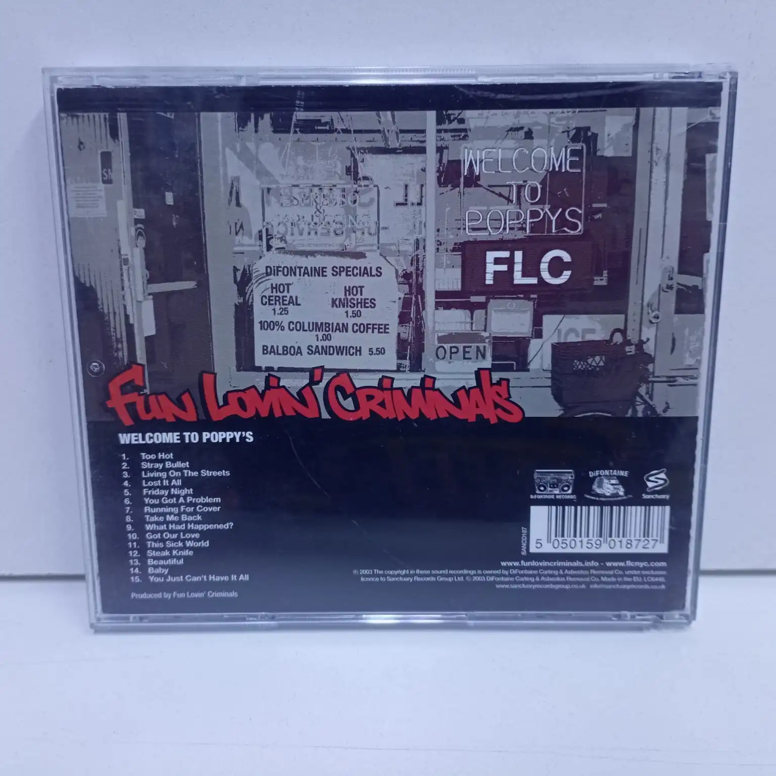 Fun Lovin’ Criminals – Welcome To Poppy’s (CD) - Imagen 2