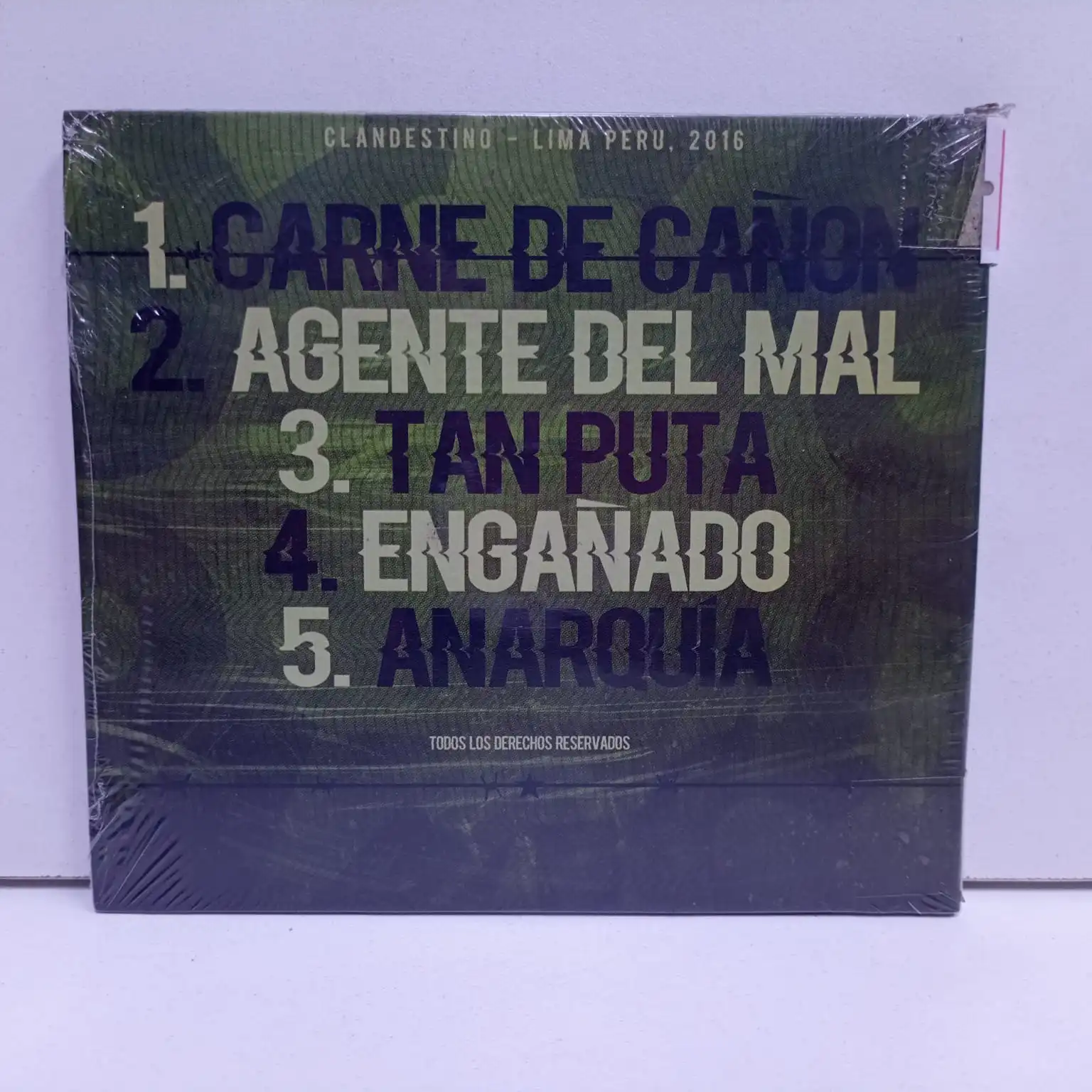 Clandestino – Carne De Cañon (CD) - Imagen 2