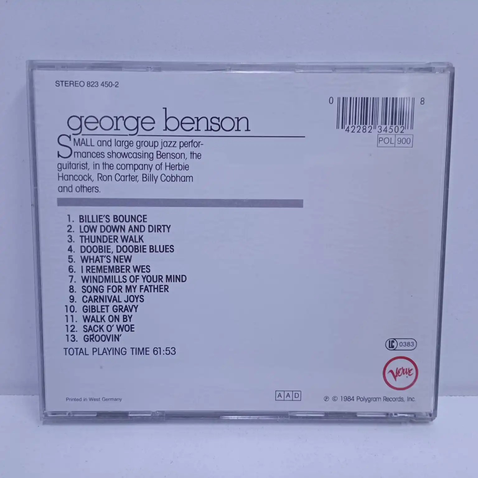 George Benson – The Silver Collection (CD) - Imagen 3