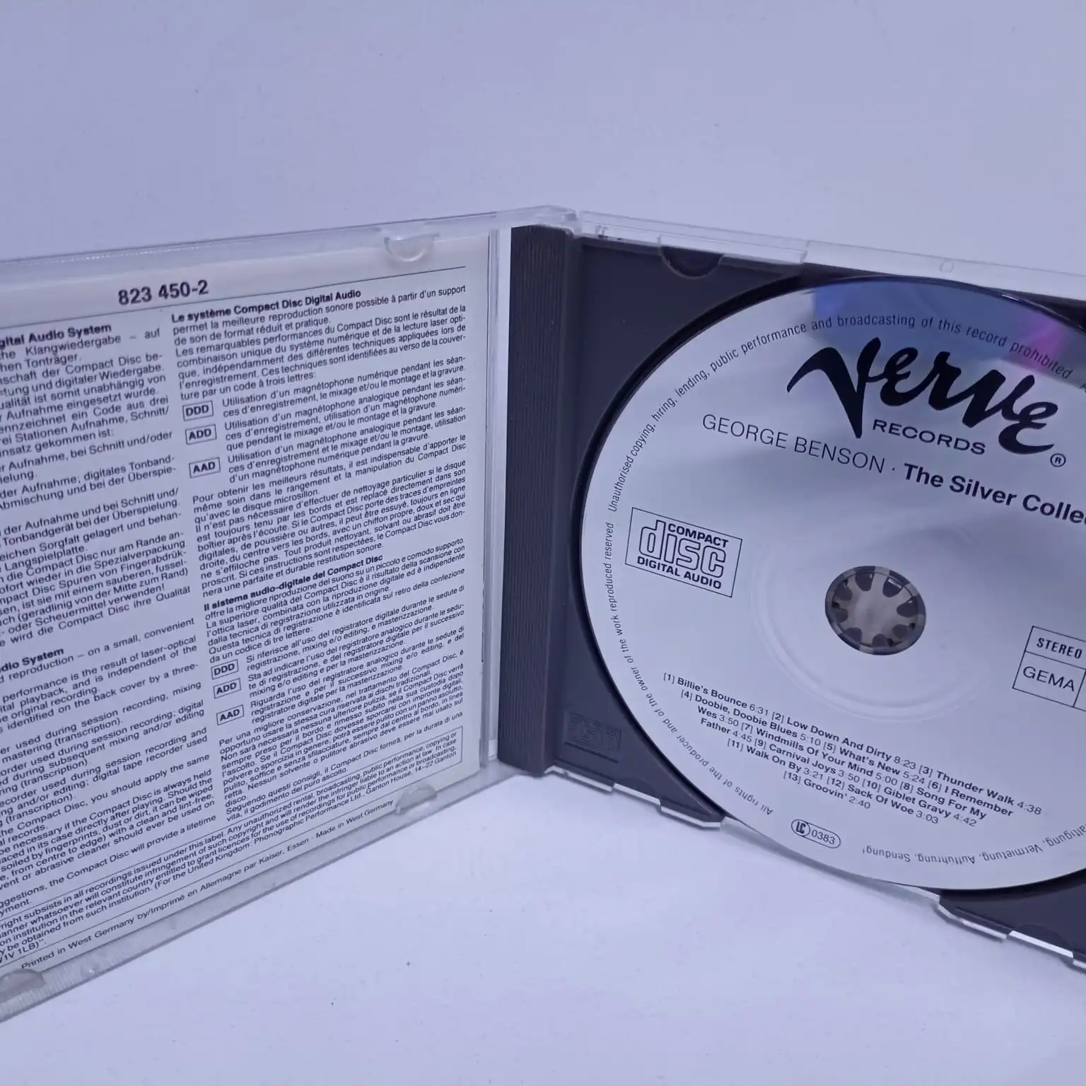 George Benson – The Silver Collection (CD) - Imagen 2