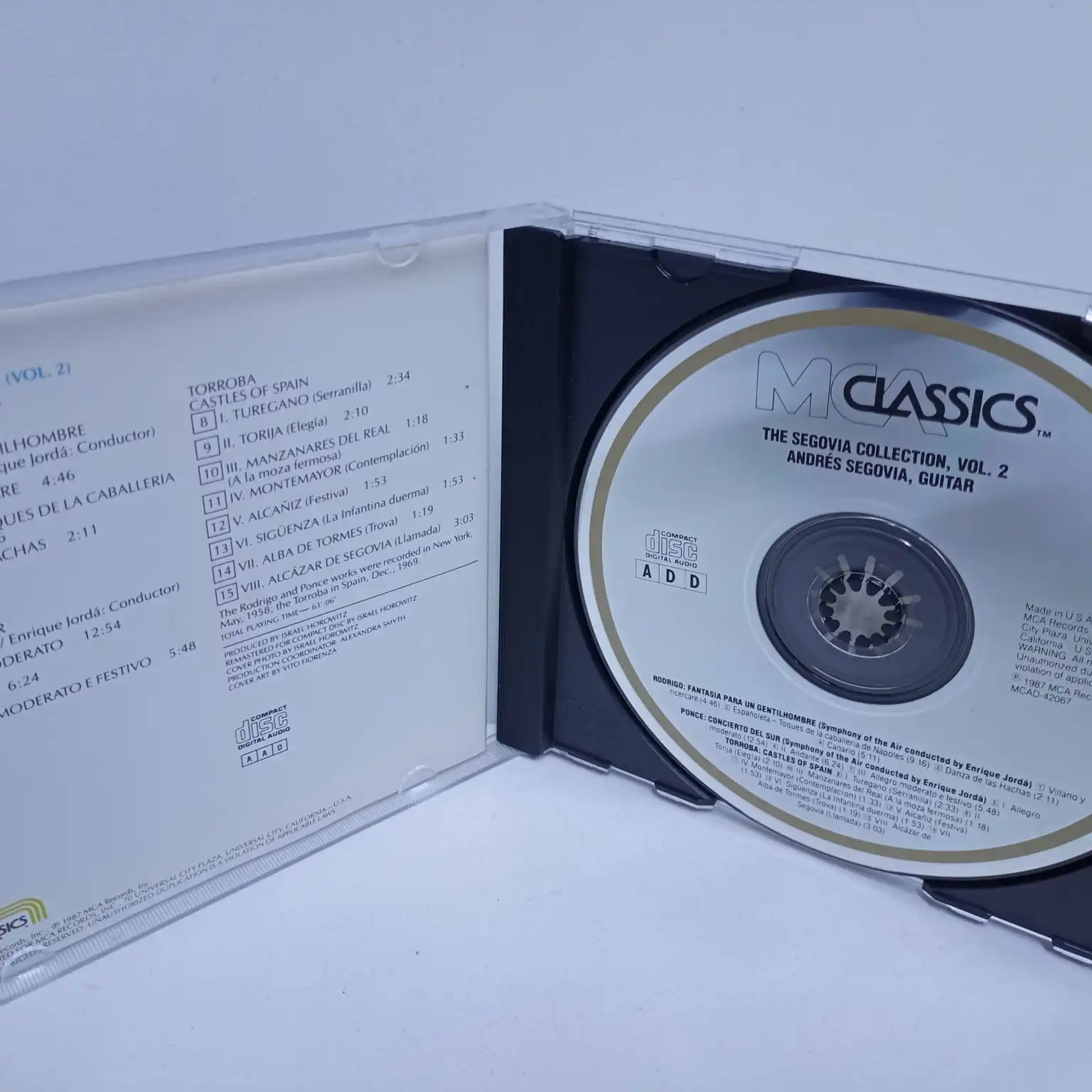 Andrés Segovia – The Segovia Collection (Vol. 2) (CD) - Imagen 2