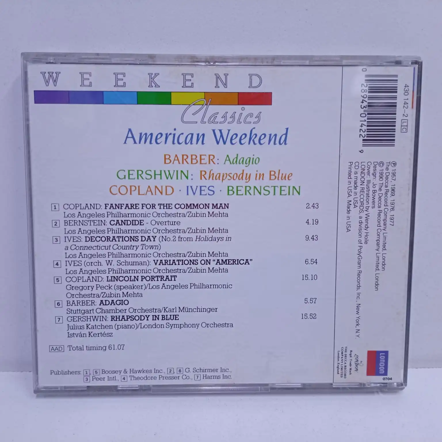 American Weekend – Weekend (CD) - Imagen 3