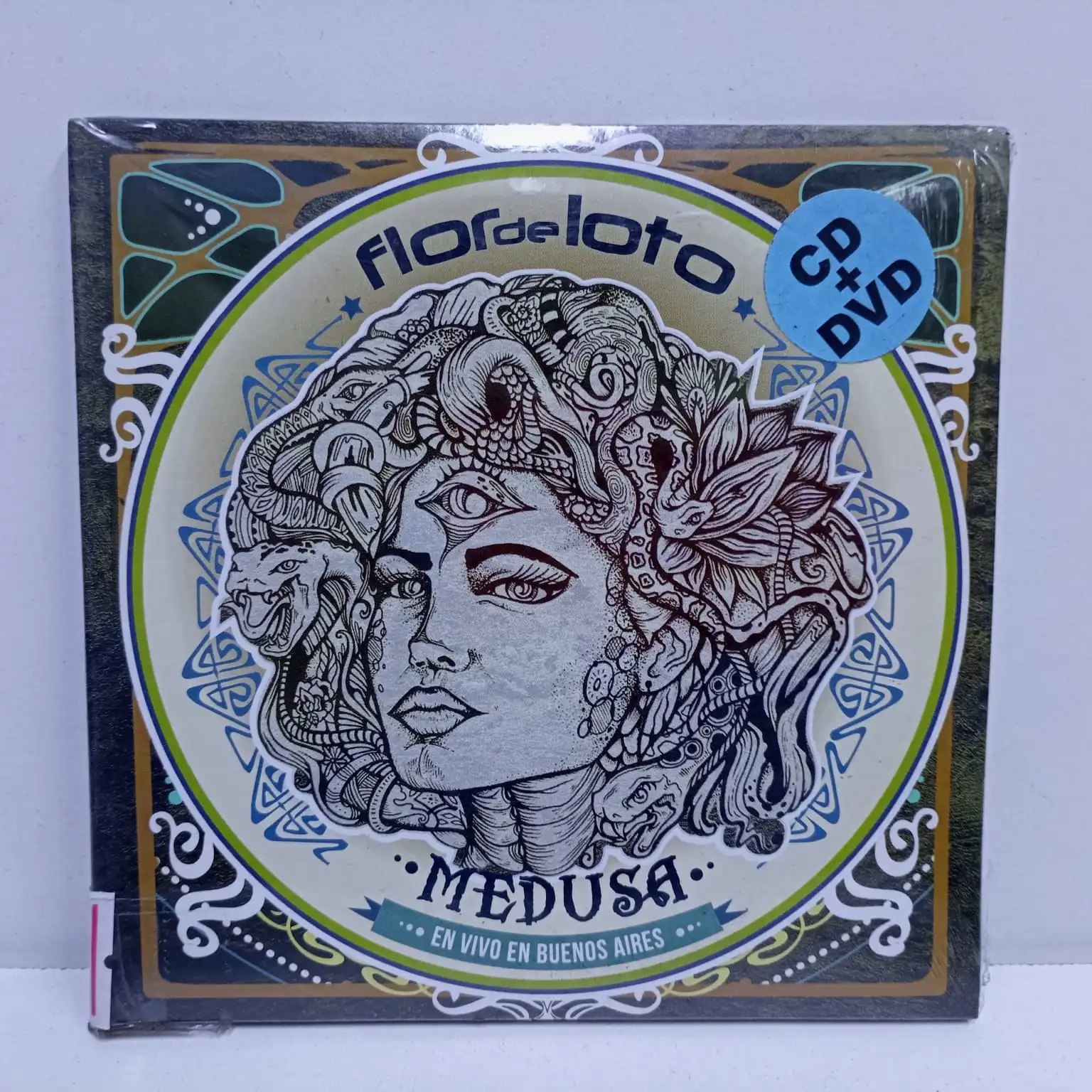 Flor De Loto – Medusa (En Vivo En Buenos Aires) (CD+DVD SELLADO)