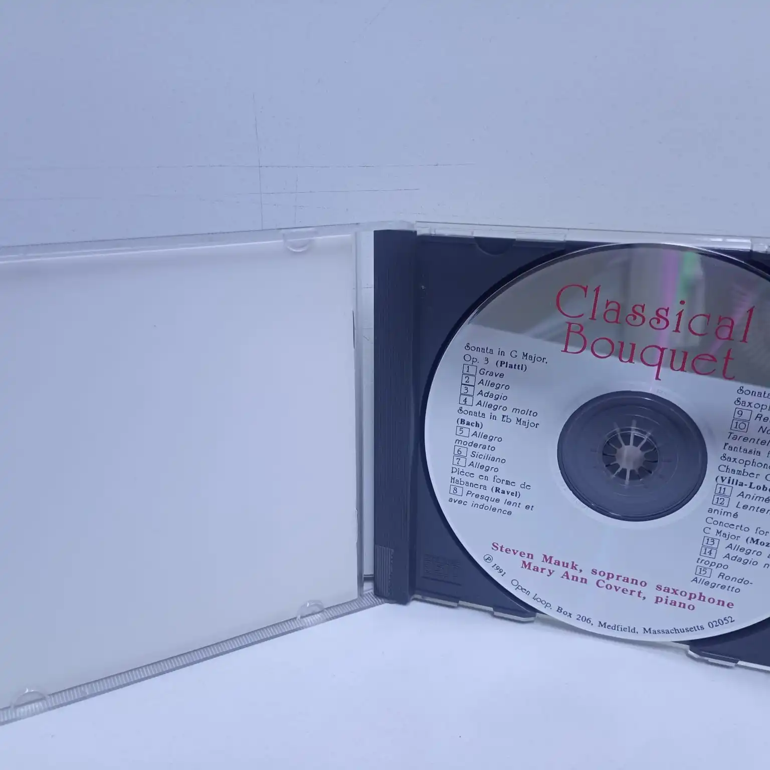 Steven Mauk – Classical Bouquet (CD) - Imagen 3